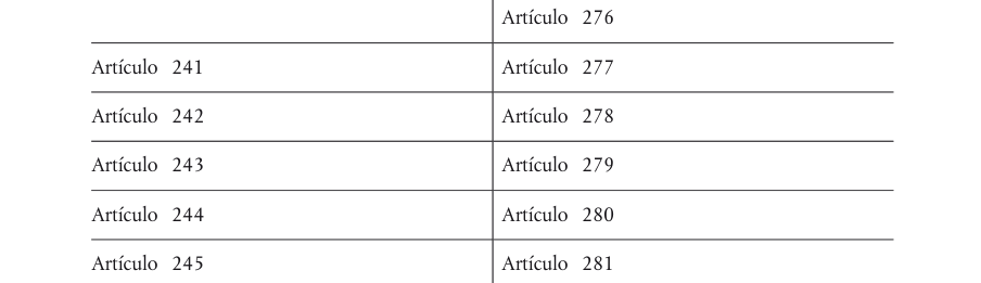 Tabla del texto oficial (pág. 383)