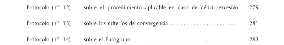 Tabla del texto oficial (pág. 7)